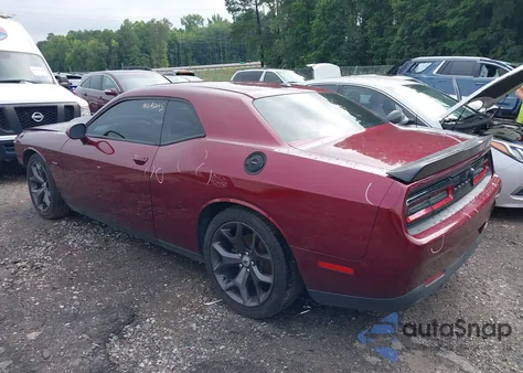 2019 Dodge Challenger R/T из США, поврежденный, VIN 2C3CDZBT7KH616326